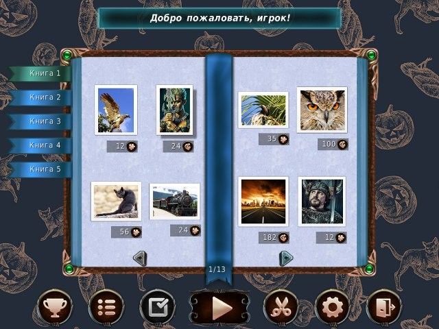 Скриншот к игре «1001 Пазл. Черный ворон» №2