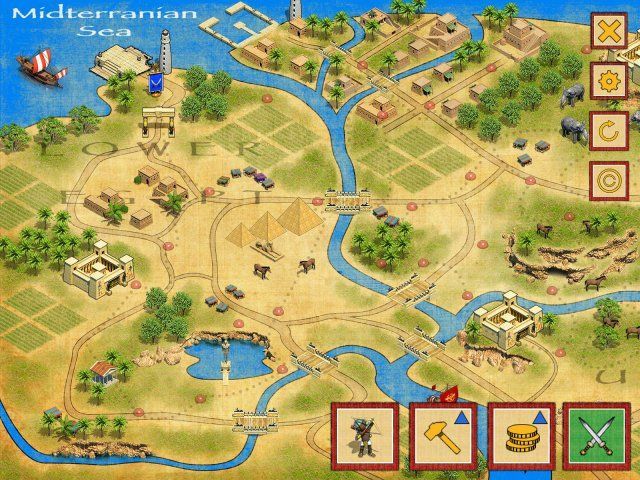 Скриншот к игре «Битва за Египет. Миссия Клеопатра» №1