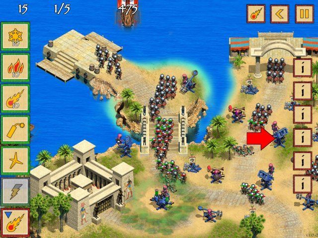 Скриншот к игре «Битва за Египет. Миссия Клеопатра» №2