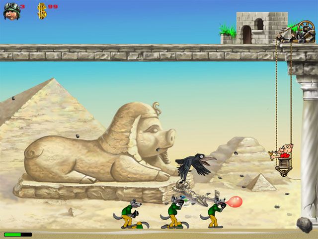 Скриншот к игре «Храбрый поросенок» №3