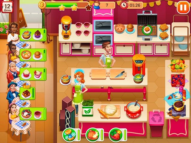 Скриншот к игре «Кухонный Ажиотаж: Мечта Эшли» №2