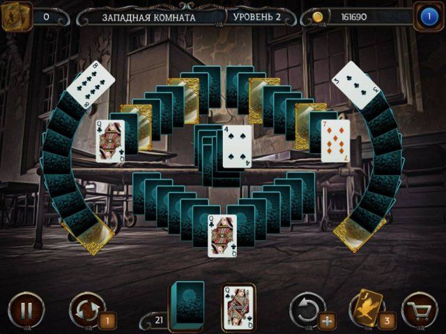 Скриншот к игре «Мистический солитер. Черный ворон 2» №4