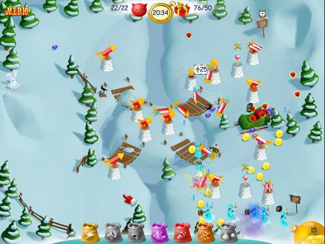 Скриншот к игре «Рождественский переполох» №1