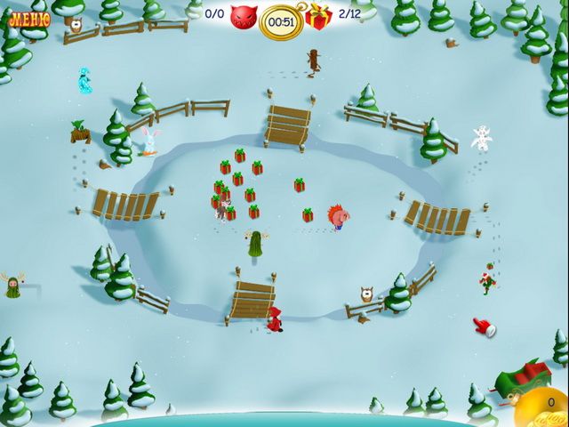 Скриншот к игре «Рождественский переполох» №2