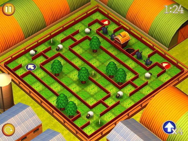 Скриншот к игре «Спаси овечек. Крошечные миры» №1