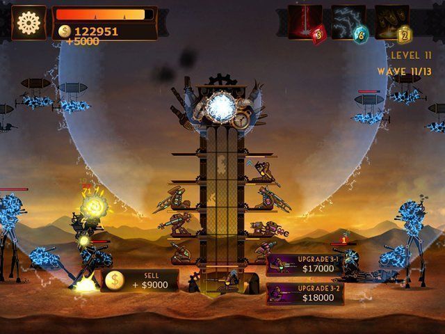 Скриншот к игре «Стимпанк башня» №2