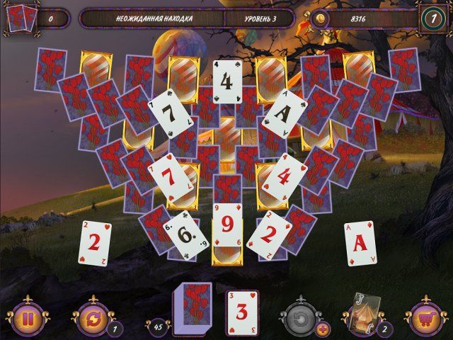 Скриншот к игре «Темный пасьянс. Мистический цирк» №2